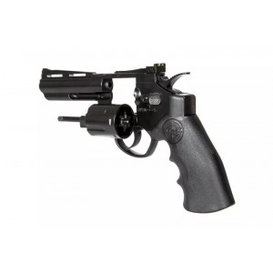 Модель страйкбольного револьвера SRC TITAN 4 дюйма Revolver Replica - Black